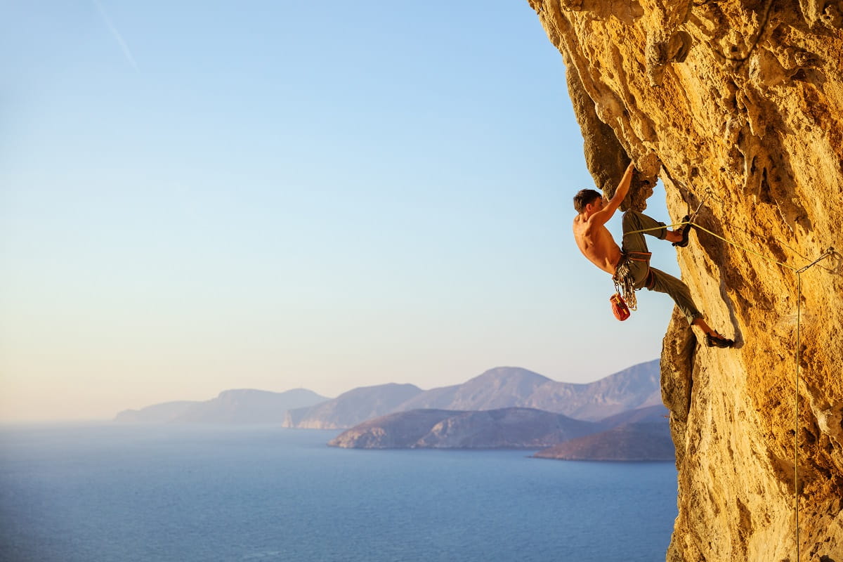 cliff climber